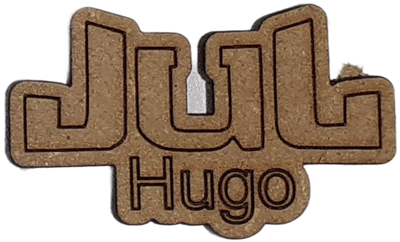 Magnet - Logo musique Jul personnalisable